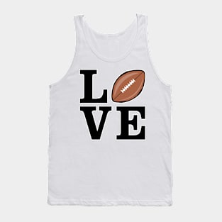 I Love American Football Tank Top